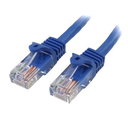 StarTech.com Cable de Red Cat5e RJ45 UTP Snagless - 1 feet - Azul