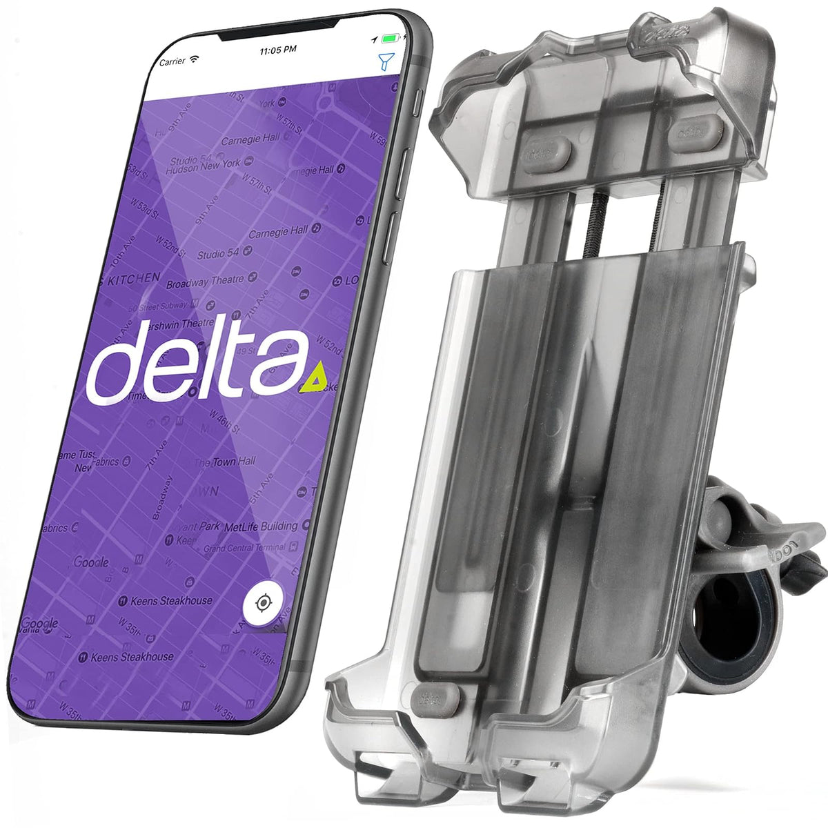 Delta Cycle Bike Smartphone Caddy, Black
