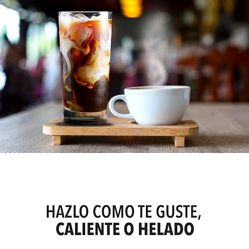 PowerXL Cafetera Programable 12 Tazas para Café Frío y Caliente, CM0122 | Panel digital para tener tu café listo cuando desees, con sistema de goteo Vortex para un sabor intenso y fresco