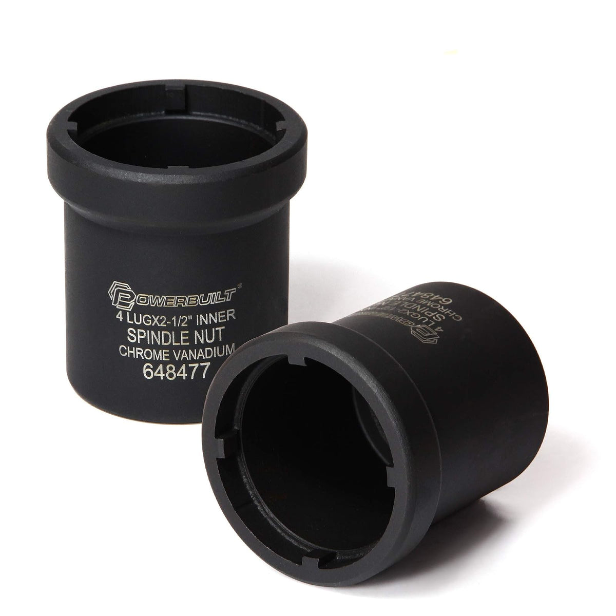 Powerbuilt Dado para Tuerca de Maza, 6 Exteriores, para Ford Chevy GMC - 1-Ton, Four Inner