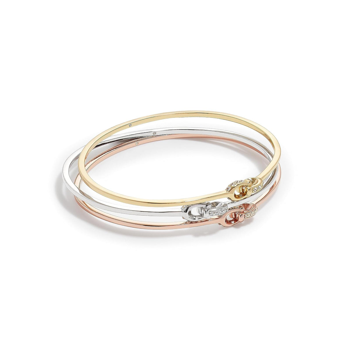 COACH - pulsera con hebilla esmaltada