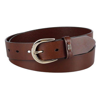 Tommy Hilfiger Th Ornament Belt Loop Cinturón Mujer - CH - Beige Bronceado