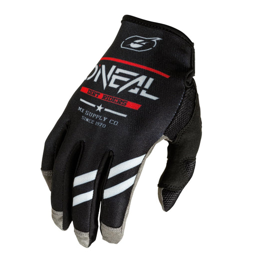 O'NEAL Mayhem Squadron Guante, Negro/Gris 11