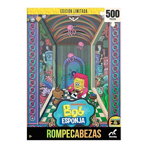 Rompecabezas Edicion Limitada Bob Esponja 500 Piezas