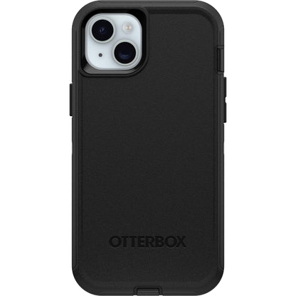 Otterbox Funda para iPhone 15 Plus Y iPhone 14 Plus Defender Series -, Sin Pantalla, Resistente Y Duradera, con Protección De Puerto, Incluye Soporte De Clip De Funda Negro