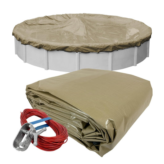 Robelle 6018-4 - Cubierta para Piscina para Invierno, Superior, 16 pies sobre el Piso