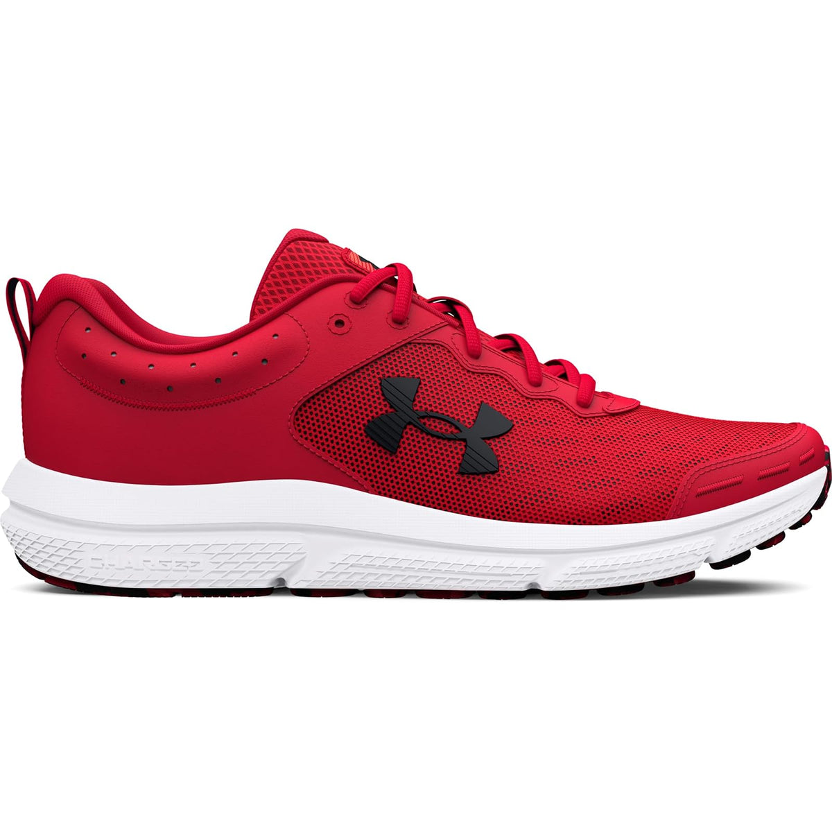 Under Armour UA Charged Assert 10 Zapatos para Correr - 29.5 cm - (600) Rojo - Rojo - Negro