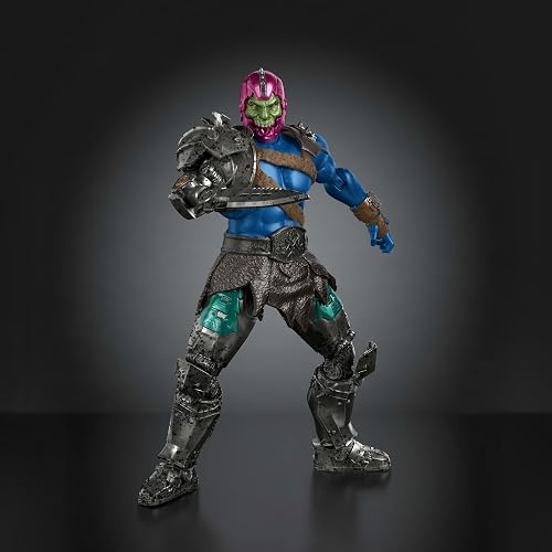 Masters of The Universe, Figura De Acción Trap Jaw Chronicles, Villano Brazo Gancho, Escala 1:12 Articulada, Coleccionable Motu, para Niños 6 Años En Adelante