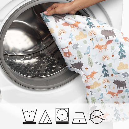 Boppy - Funda de almohada de lactancia, Spice Woodland, mezcla de algodón, se adapta al soporte original para lactancia, alimentación con biberón y unión, solo funda, se vende por separado