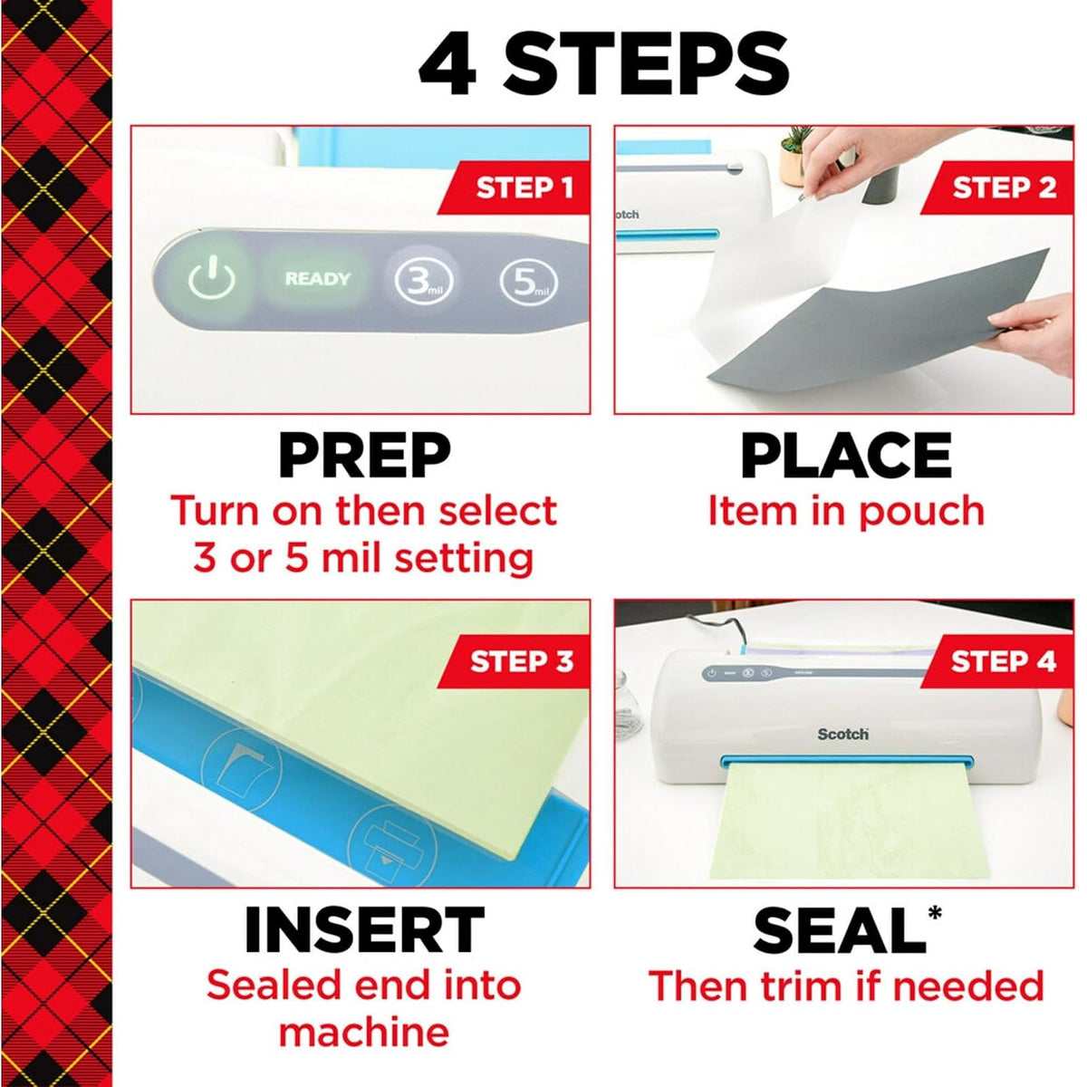 Scotch Thermal Laminating Pouches, 2.32 x 3.70-Inches, Business Card Size, 100-Pack (TP5851-100)