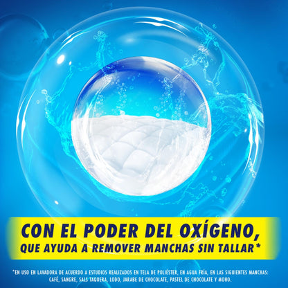 OxiClean Max Efficiency Quitamanchas en Polvo 3.6 kg. 101 Maneras de Uso. Elimina Manchas sin Tallar. Fórmula Concentrada, 20% más Poder de Oxígeno. Versátil para múltiples superficies