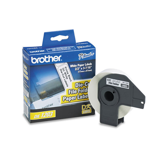 Brother Etiqueta Precortada Pack de 300 Etiquetas | Paquete de 300 etiquetas