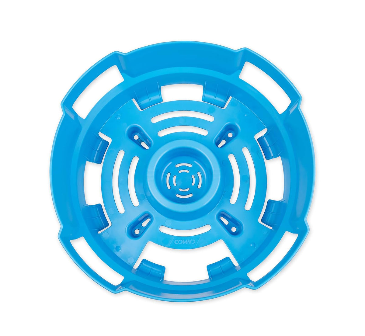 Camco 20167 - Manguera de agua para RV y cesta de cable eléctrico, color azul, proporciona organización y almacenamiento para tus mangueras de agua y cables eléctricos, soporta hasta 70 pies de