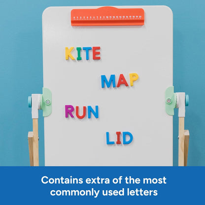 Educational Insights Multicolored Uppercase AlphaMagnets. Juego de 42 Letras mayúsculas: Perfecto para la Escuela en el hogar y el Aula, a Partir de 3 años