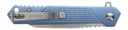 Schrade Delta Class Inert 7.5 Pulgadas con Hoja de Acero AUS-10 de 3.25 Pulgadas y Mango de Aluminio para EDC