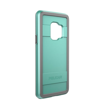 Pelican Funda Protectora para Samsung Galaxy S9, Color Azul y Gris