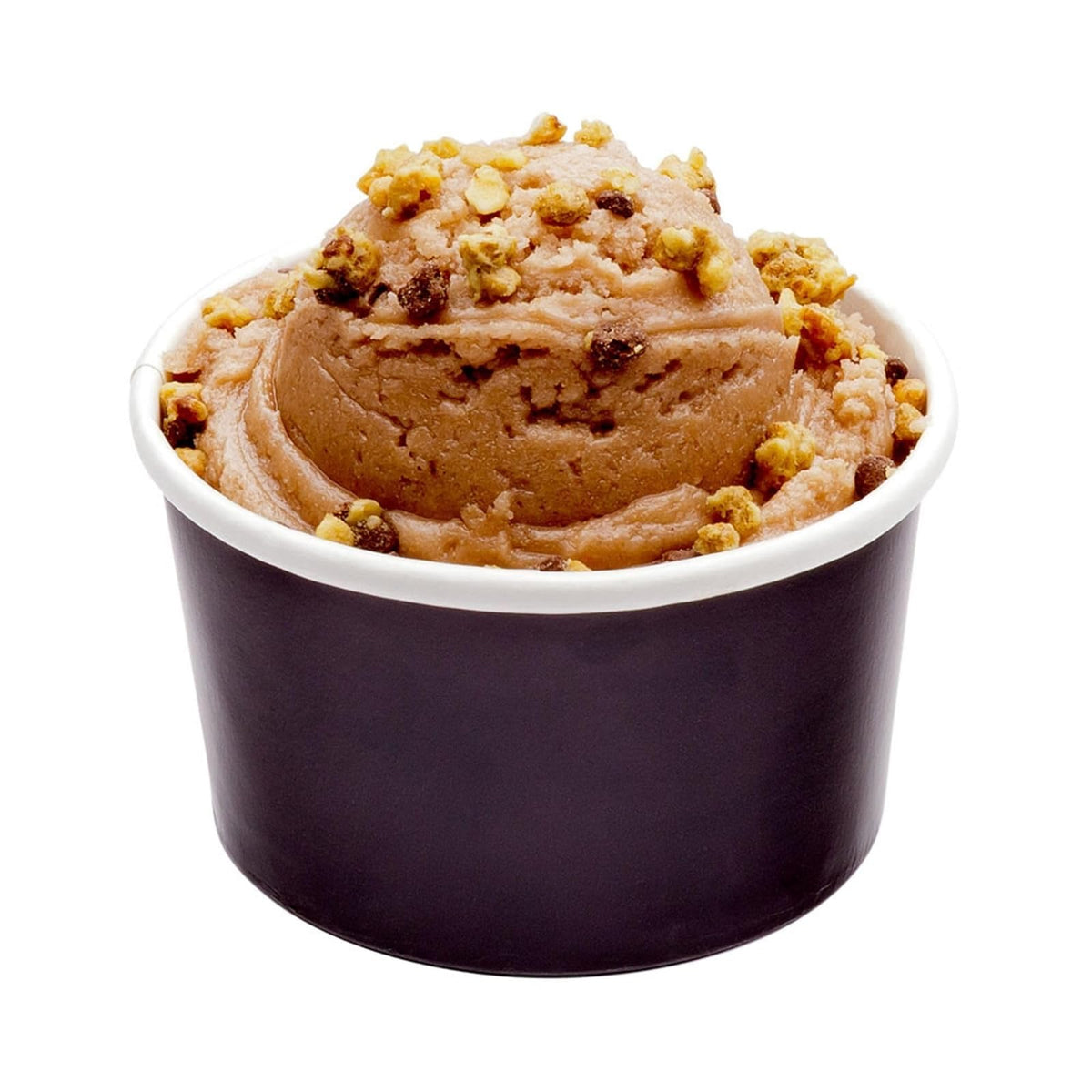 Restaurantware 200-CT Disposable Ice Cream Cups, Coppetta Small Hot and Cold To Go Cups, Black, 3 oz