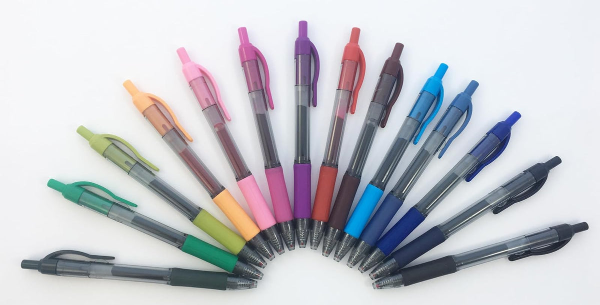 Zebra Sarasa Rapid Dry Ink Gel Retractable Pen, 0.7mm, Fashion Assorted, 14 Pack (46824)