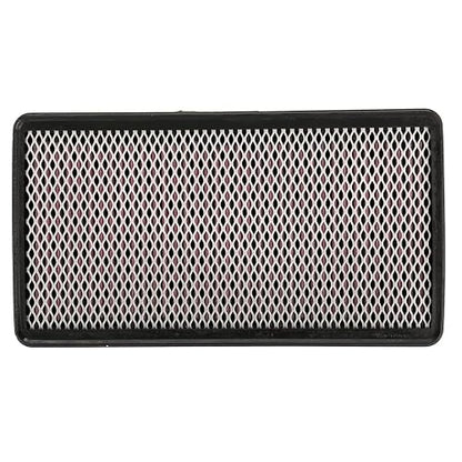 K&N Filtro de Aire de Motor de Alto Flujo 33-2248, Lavable, Rojo Brezo, para Ford Excursion/F250/F350 1998-2007