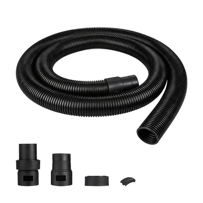 Shop-Vac 9050333 - Manguera de 2.5 pulgadas de diámetro x 8 pies de longitud, largo alcance, manguera de aspiradora, negro, (paquete de 1)