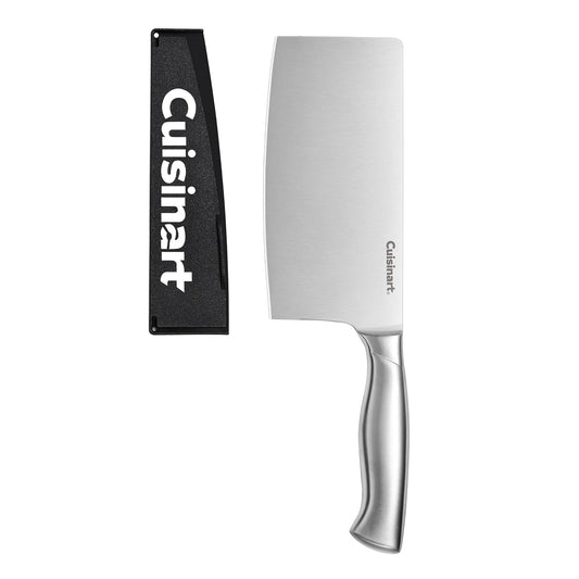 Cuisinart - Cuchilla de acero inoxidable de 7 pulgadas con protector de hoja