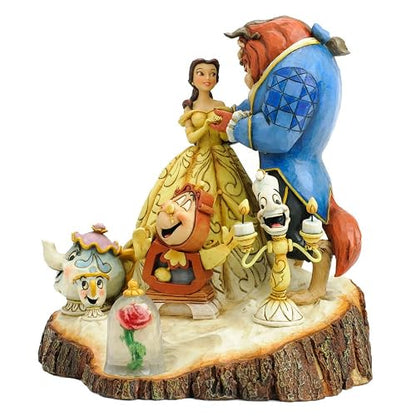 Enesco 4031487 Disney Traditions by Jim Shore Beauty and The Beast Figurine, 19.7cm