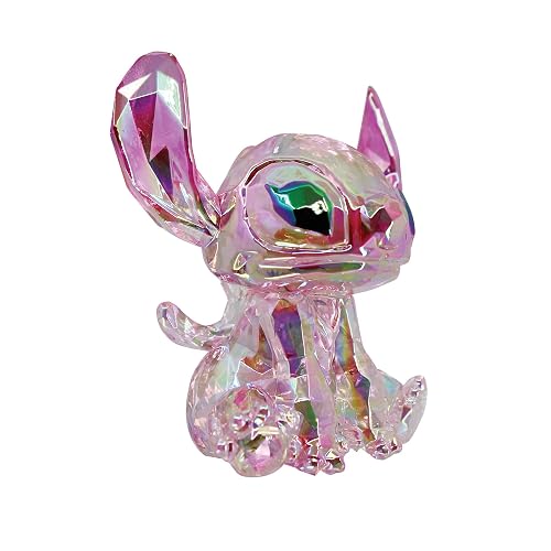 Enesco FACETS Disney Lilo and Stich Angel Figurine, 2.99 Pulgadas, Rosa