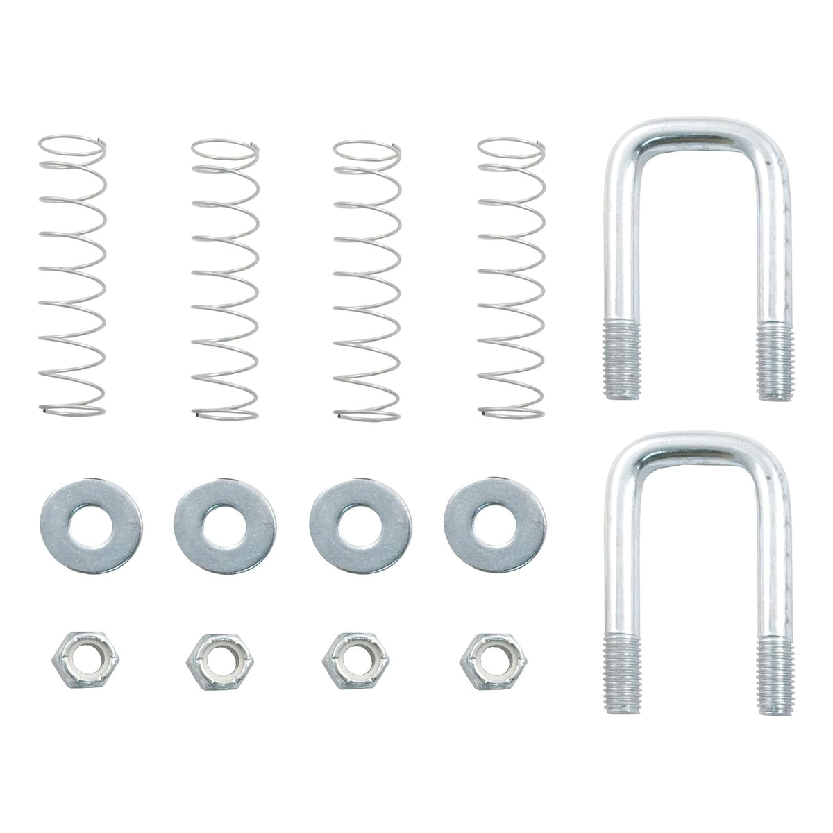 CURT Kit de Tornillos en U para Cuello de Cisne 66113, Zinc