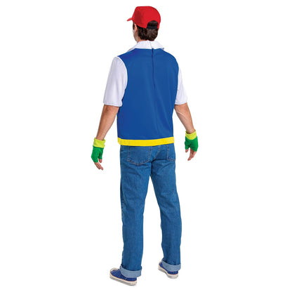 Pokémon Adult Classic Ash Ketchum Costume