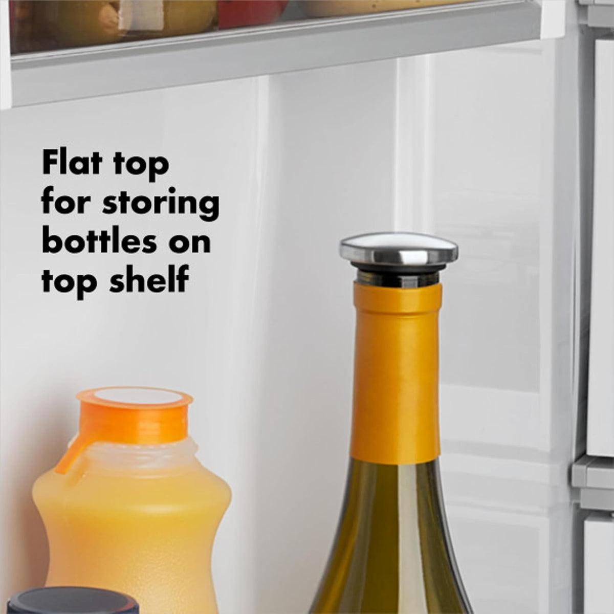 OXO SteeL - Tapón expandible para vino (2 unidades)