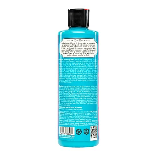 Chemical Guys WAC22916 HydroSlick SiO2 Revestimiento cerámico HyperWax con jabón de Lavado de cerámica HydroSuds, aplicador de Microfibra y Toalla de Microfibra, HyperWax