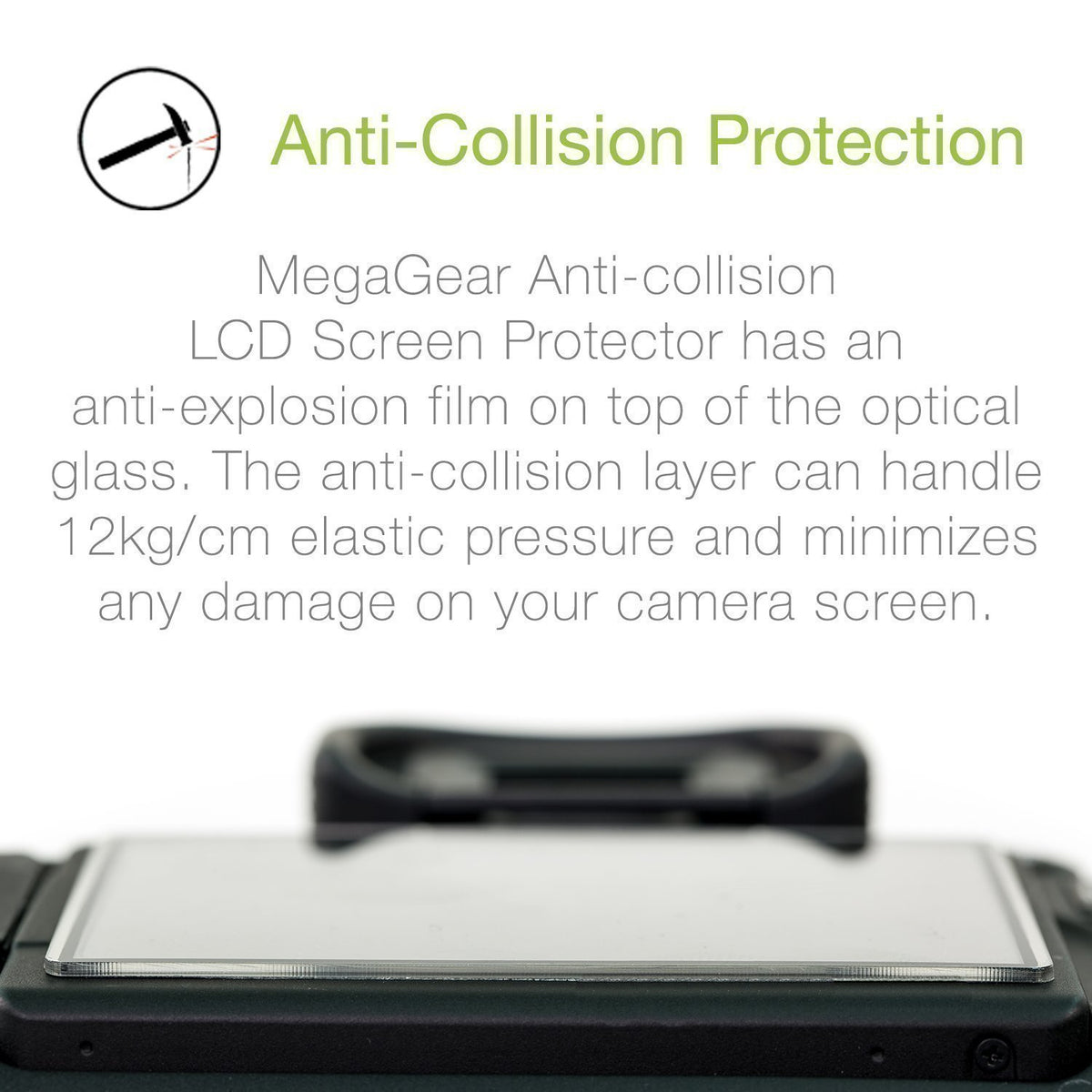 MegaGear Cámaras Protector de Pantalla LCD Compatible con Leica TL2, TL