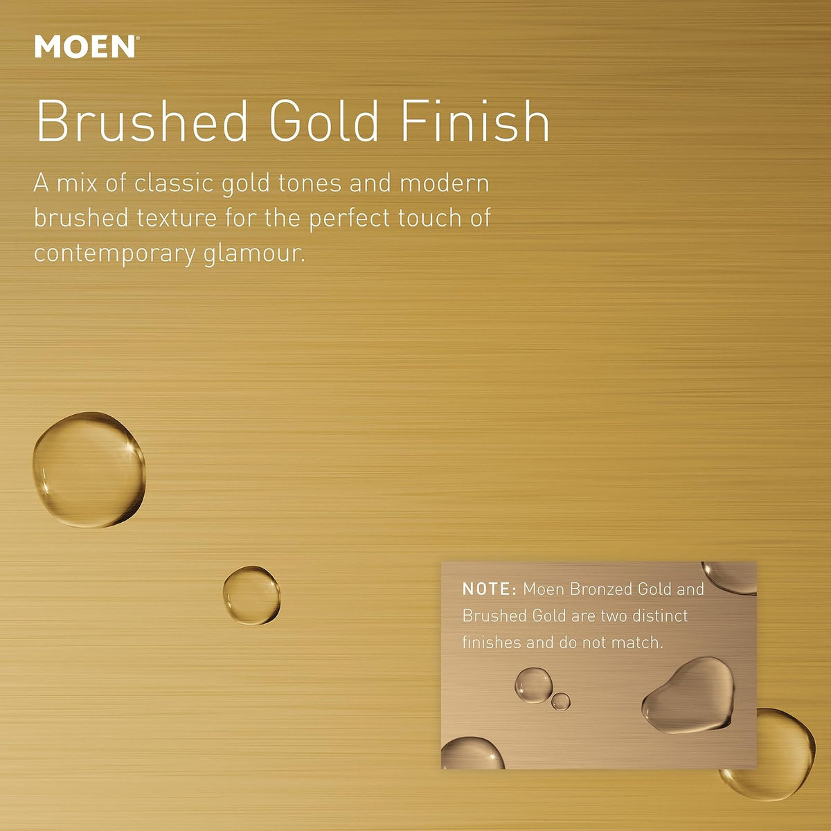 Moen S3946BLS Dispensador de jabón y loción para fregadero de cocina de transición con botella recargable, Moderno, 3.69x11.75x5.88, Oro cepillado