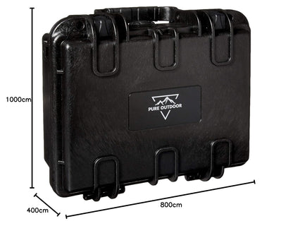 Monoprice 12680 Estuche Universal para cámara fotográfica Estuche Duro Negro, 3.0 litros