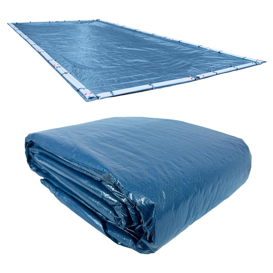 Pool Mate 352545RPM Cubierta de alberca de invierno, resistente azul, 25 x 45 pies