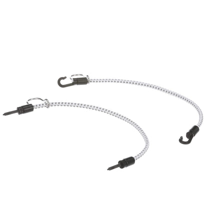 Attwood 14137-7 Kit de montaje para enfriador, 4 piezas de esquina, 2 correas elásticas de conexión rápida, resistente a la corrosión