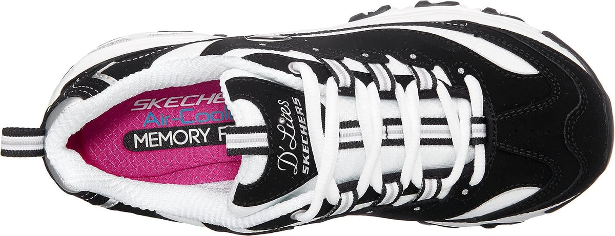 Skechers D'lites Me Time Tenis a la Moda para Mujer