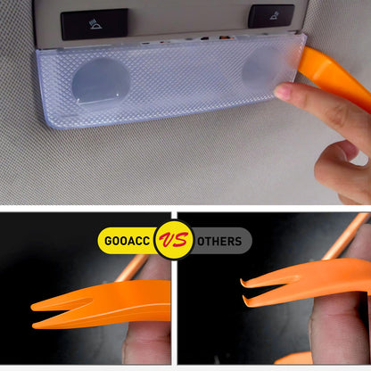 GOOACC 845 Clips de Retención de Empuje para Auto, Surtido de 24 Tamaños con Bridas de Cable GRC-133
