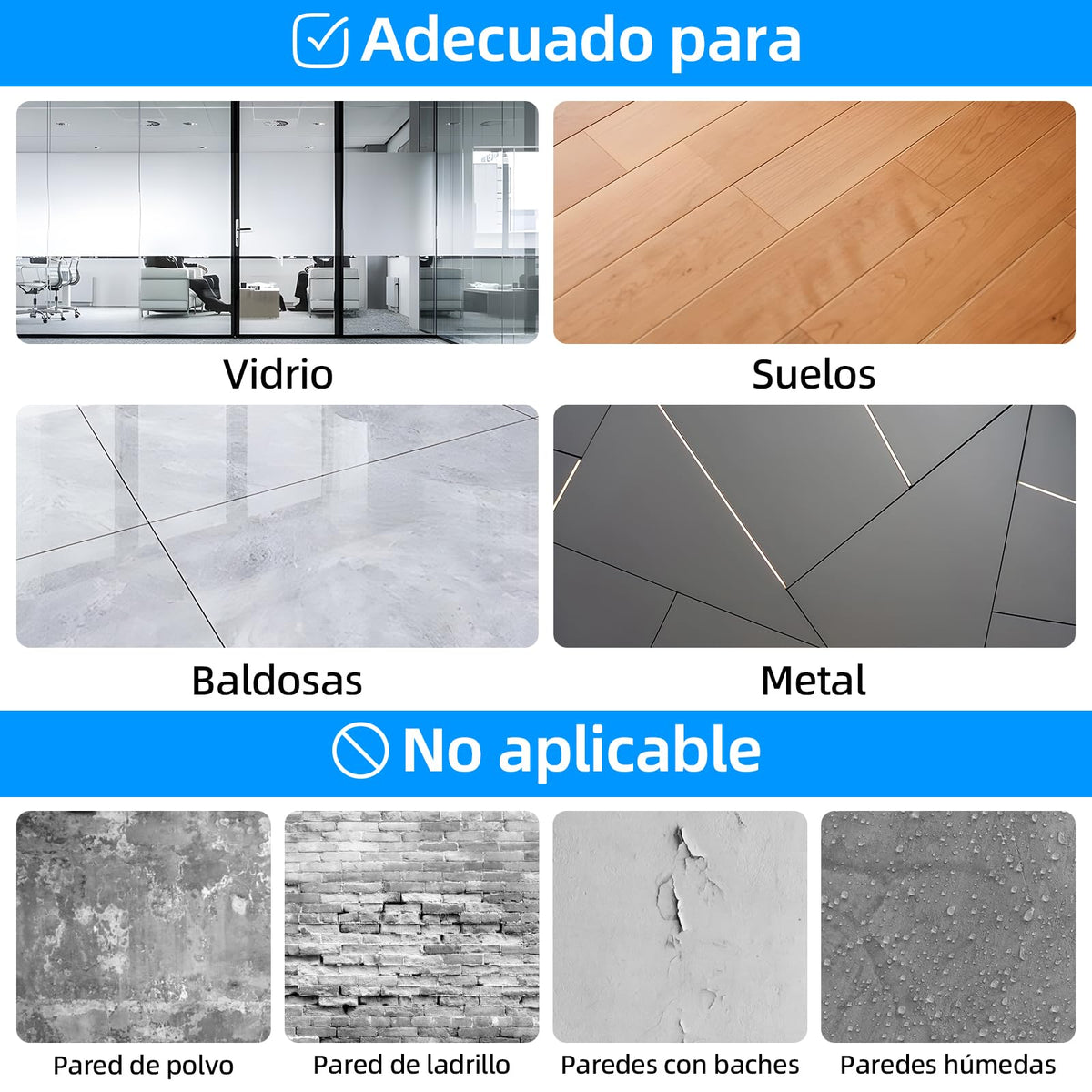 Nano cinta adhesiva reutilizable 300CM, KIPERLINE cinta adhesiva de doble cara de 5 cm más gruesa y ancha, resistente, lavable y antideslizante para paredes, cocinas, alfombras, fijación de fotos.