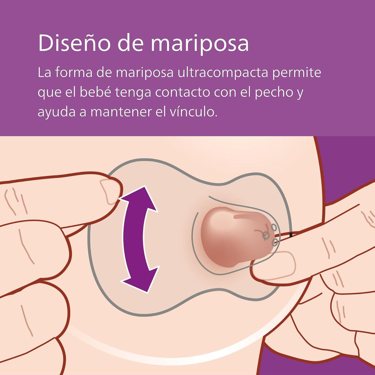 Philips Avent Protector de Pezones Mediano | Ayudan a continuar la lactancia cómodamente | Diseño suave y delgado | 21 mm - Mediano | 2 pz | SCF153/03