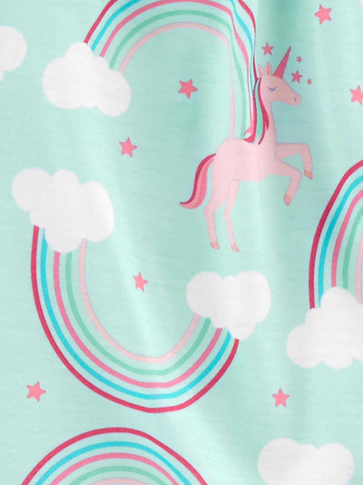 Simple Joys by Carter's - Camisones para niñas y niños pequeños, Paquete de 2