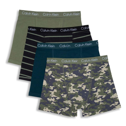 Calvin Klein Calvin Klein - Calzoncillos para niños (4 Unidades) Slip para Niños