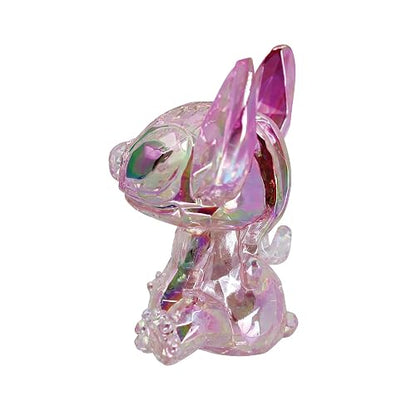 Enesco FACETS Disney Lilo and Stich Angel Figurine, 2.99 Pulgadas, Rosa