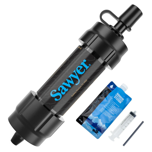 Sawyer Products SP2105 Mini Water Filtration SYSTEM, Blue & black