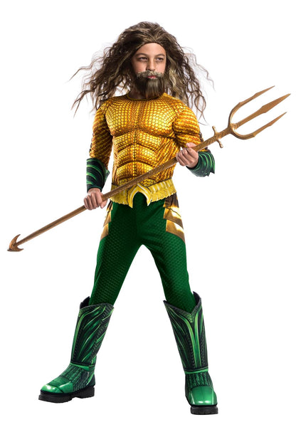 Aquaman Disfraz de lujo para niños