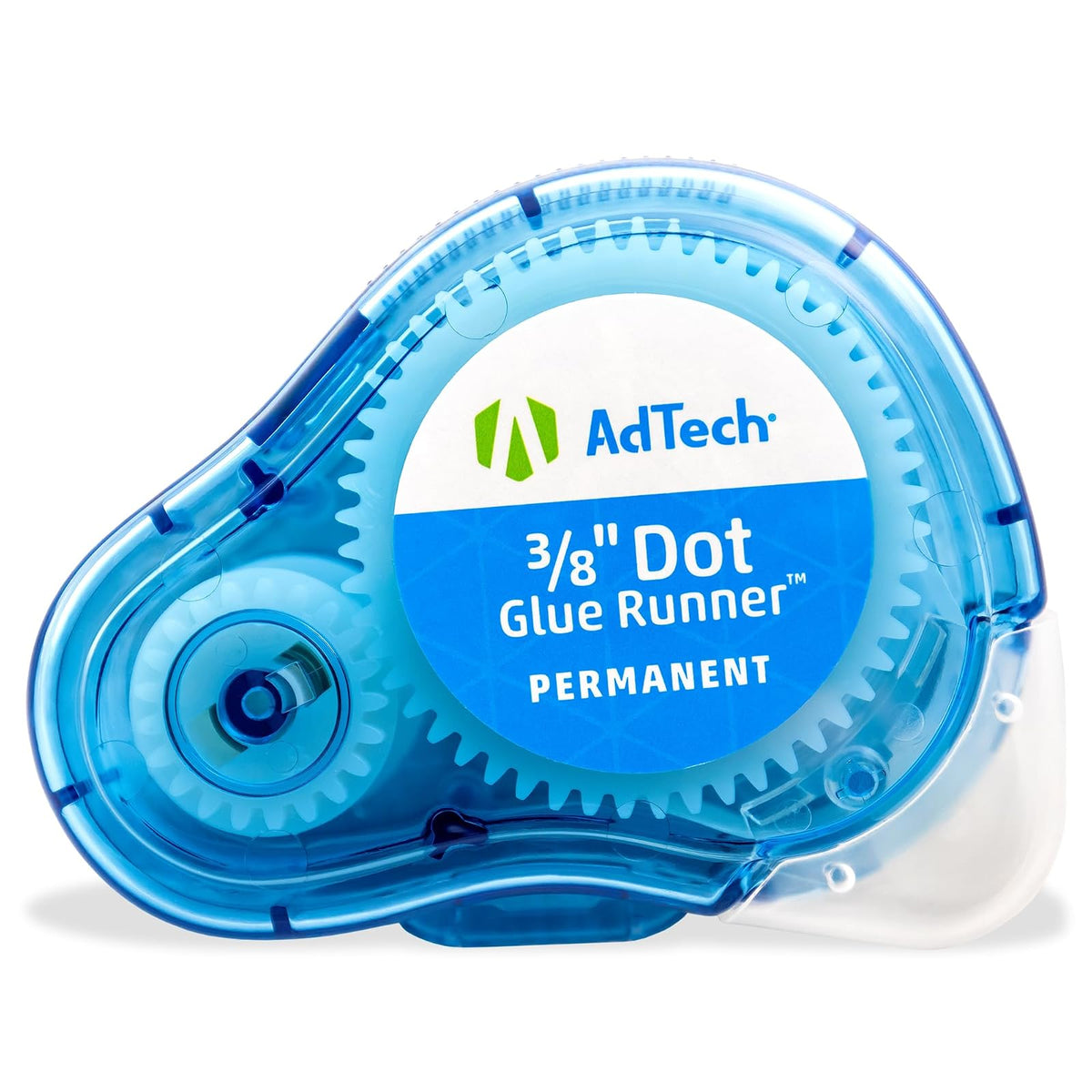 Adtech Pasillo de pegamento con puntos adhesivos permanentes, paquete de 3