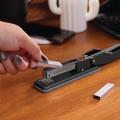 Swingline Cub Grapadora compacta de metal, negro mate (S701068)