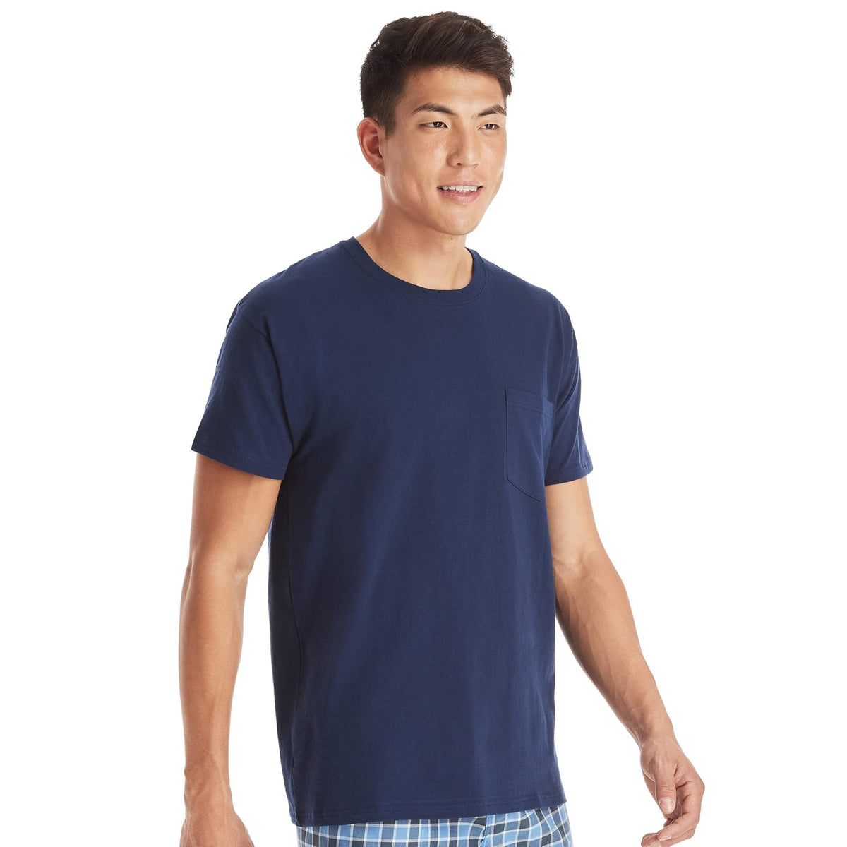 Hanes Tagless Comfortsoft - Camisetas de Cuello Redondo, 6 Unidades Ropa Interior para Hombre