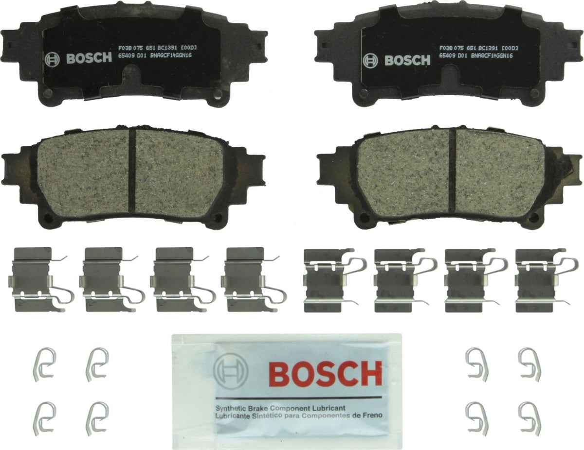 Bosch QuietCast Premium Pastillas de Freno Cerámicas - Posterior - 1391 - 1300-1399