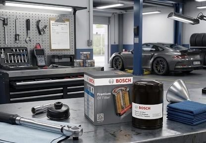 Bosch Filtro de Aceite Premium FILTECH 3323, Negro | Negro, vehículos Acura, Honda, Nissan